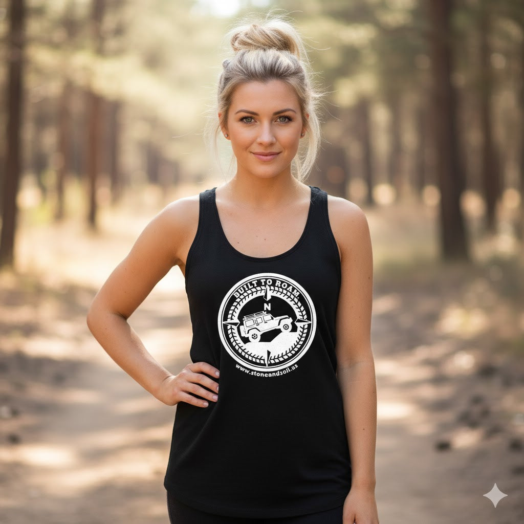 "Built to Roam" - Customizable Ladie's Tank