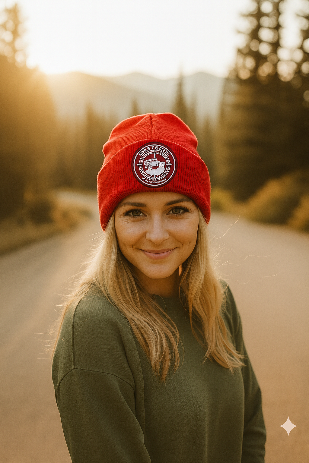 "Built to Roam" Mogul Cuffed Beanie (Customizable)