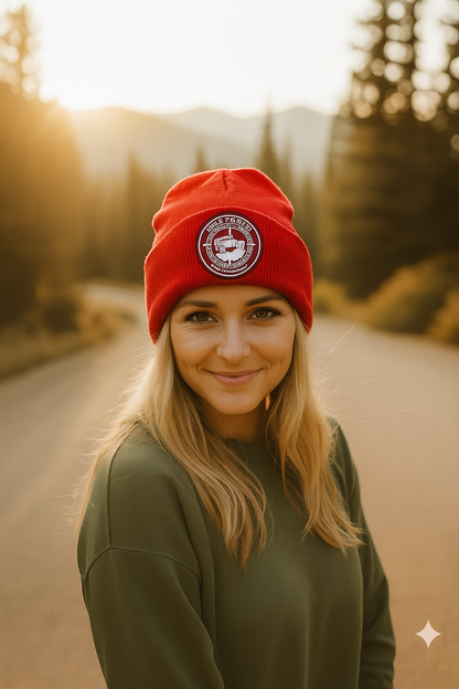 "Built to Roam" Mogul Cuffed Beanie (Customizable)