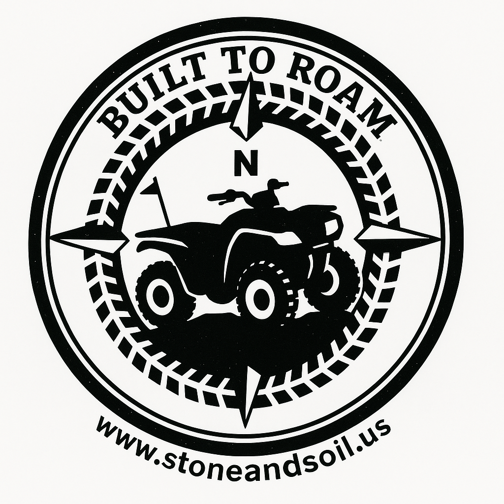 "Built to Roam" Trucker Hat - Stone and Soil