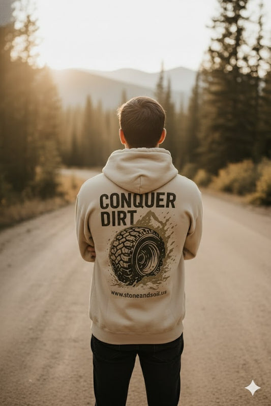 "Conquer Dirt" Unisex Hoodie