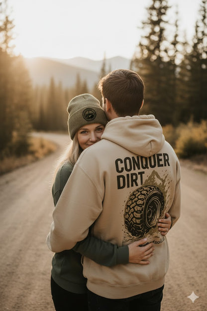 "Conquer Dirt" Unisex Hoodie