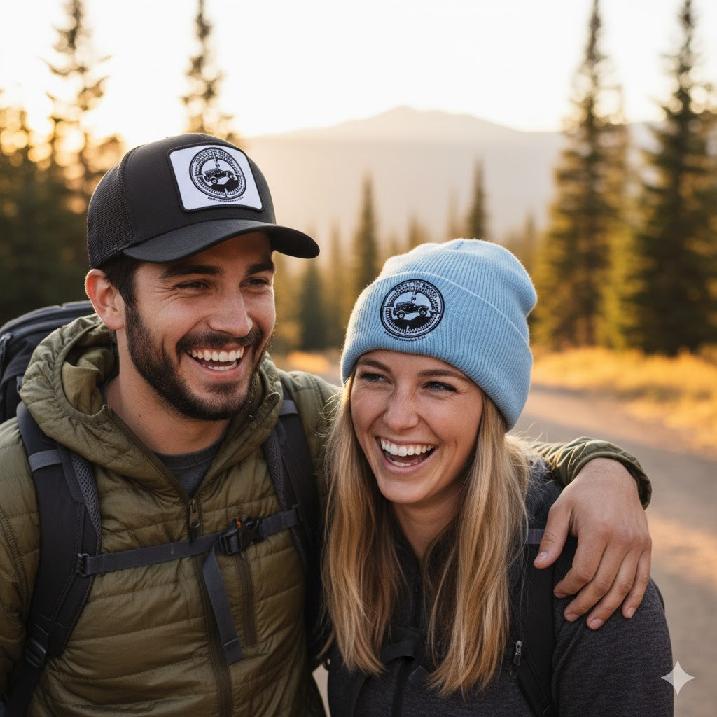 "Built to Roam" Mogul Cuffed Beanie (Customizable)